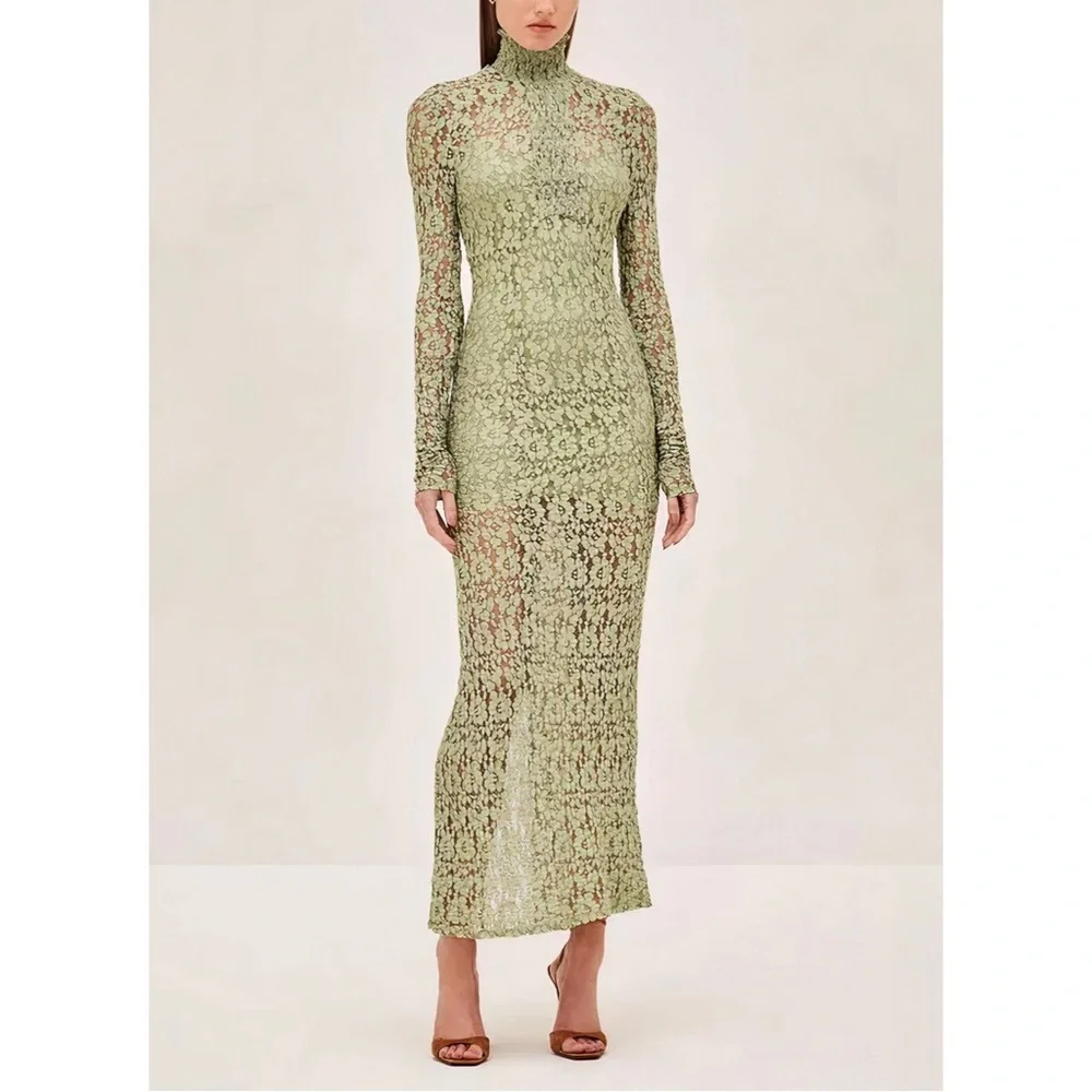 alexis green lace dress Alexis | Dresses | Alexis Green Lace Bozoma Dress In Sz S